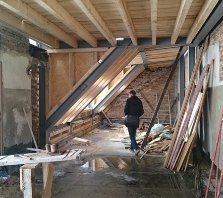 Dachbodenausbau B